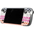 Striped Chevron Steam Deck Handheld Gaming Computer Skin